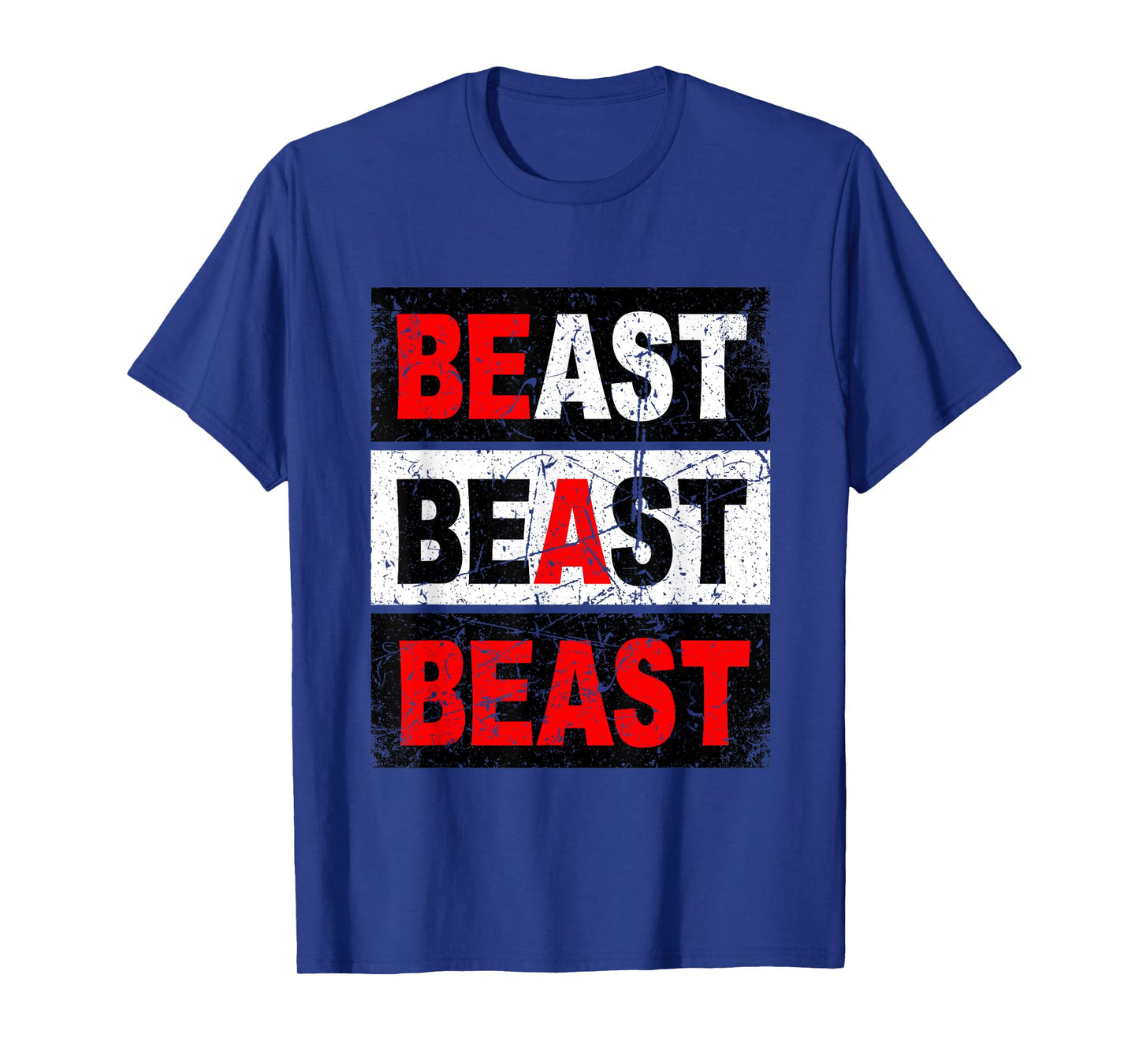 Vintage Be A Beast Clothing Sports Shirts Co Retro Be A Beast Shirt Workout Gym T-Shirt