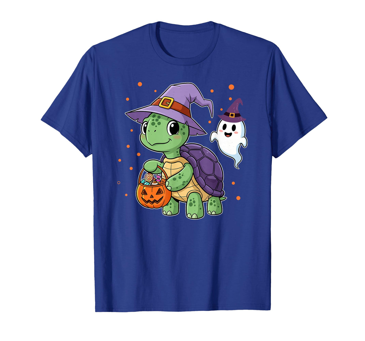 Cute Witch Turtle Halloween T-Shirt