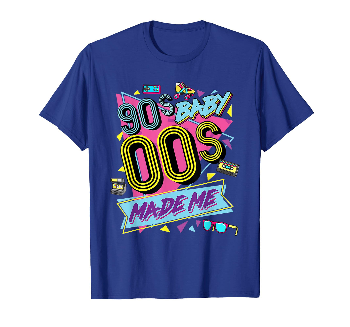 Retro Vintage 90's Baby 00's Made Me Nostalgia Classic T-Shirt