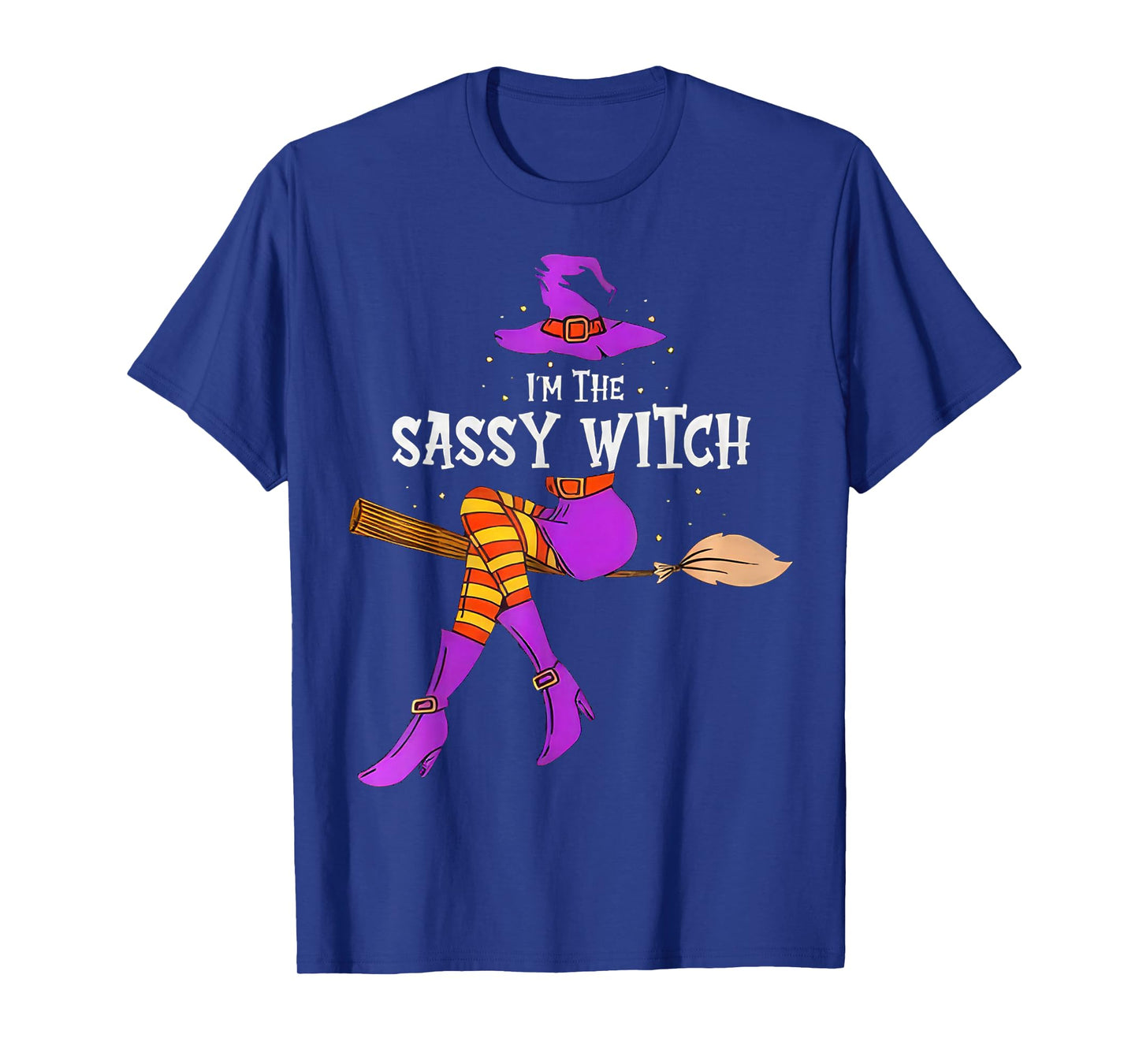 I'm The Sassy Witch Halloween Matching Group Costume Women T-Shirt