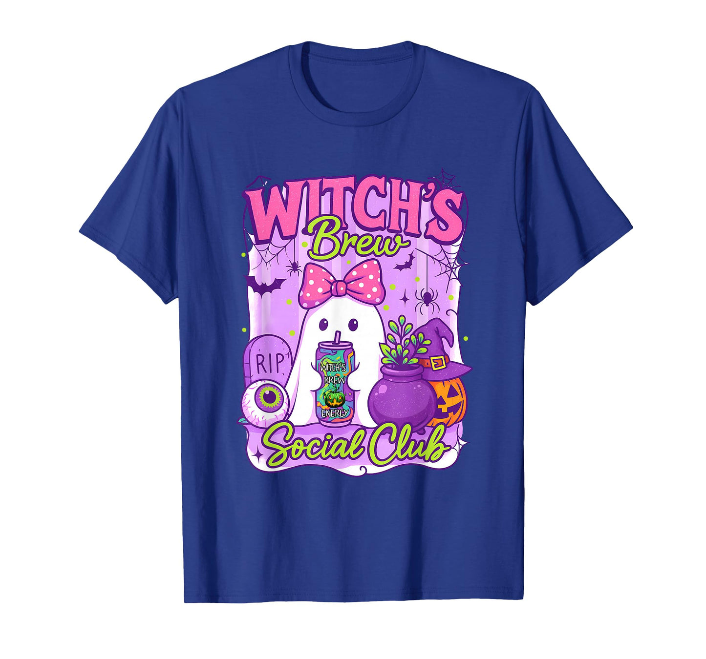 Cute Soda Can Energy Drink, Witch's Brew Social Club T-Shirt