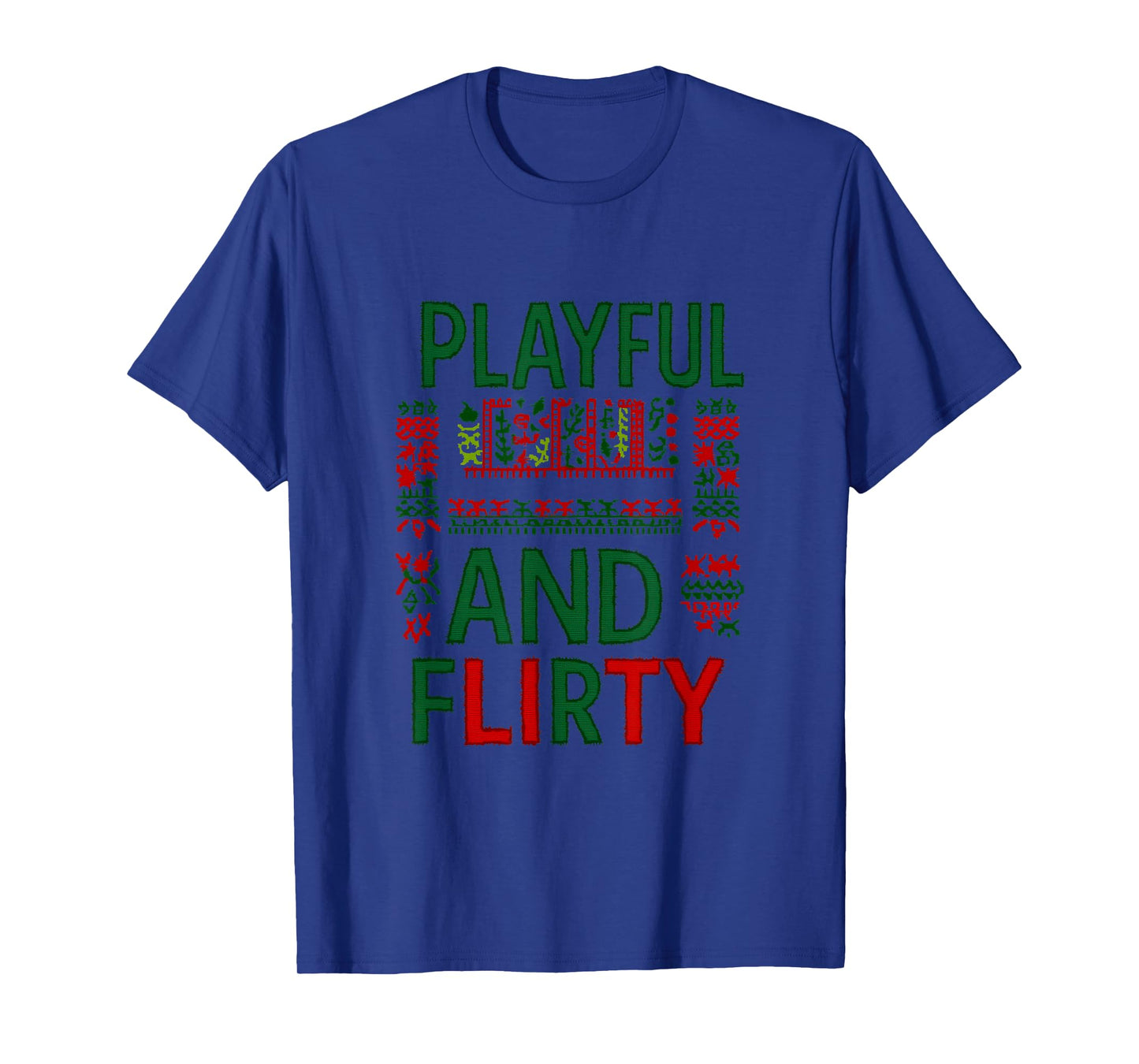 Cool Playful and Flirty Look for Santa Claus T-Shirt