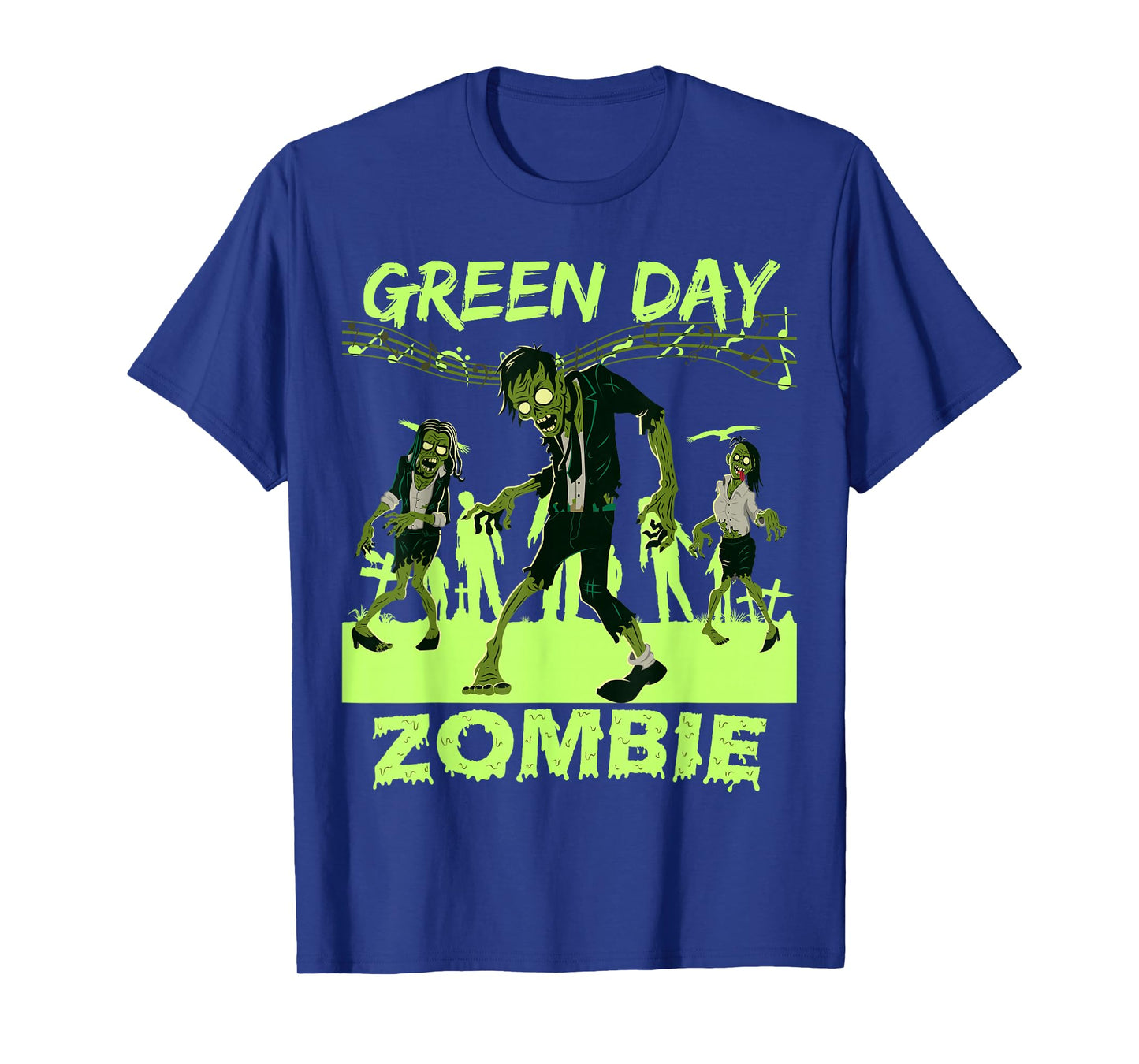 Funny Green Day Billie Joe Zombie T-Shirt