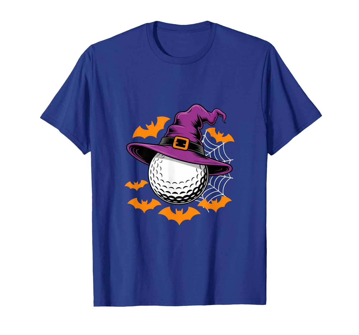 Golf Witch Halloween Bats for Spooky Golfers T-Shirt