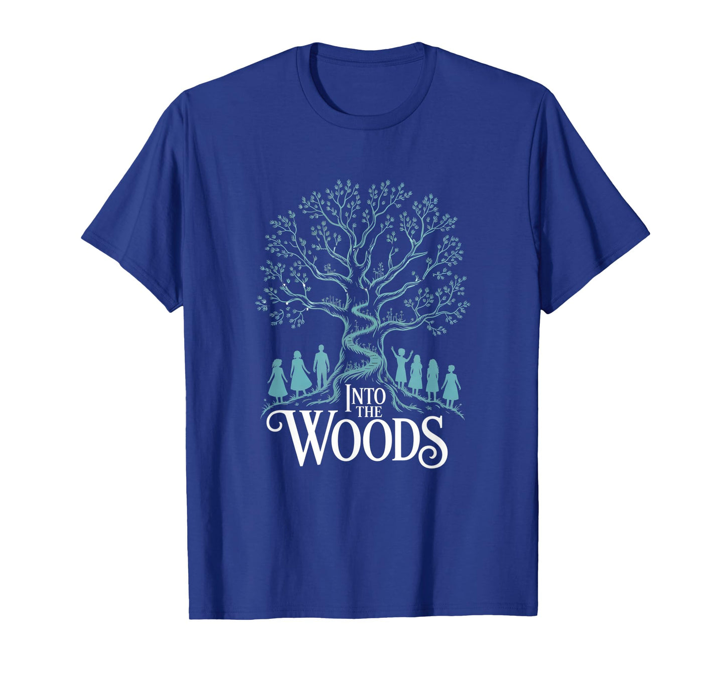 Into The Woods Retro Musical Theater Broadway Theatre T-Shirt