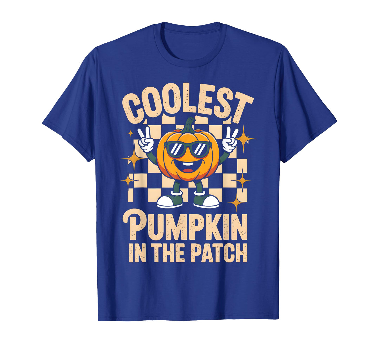 Coolest Pumpkin in The Patch Funny Halloween Boys Toddlers T-Shirt