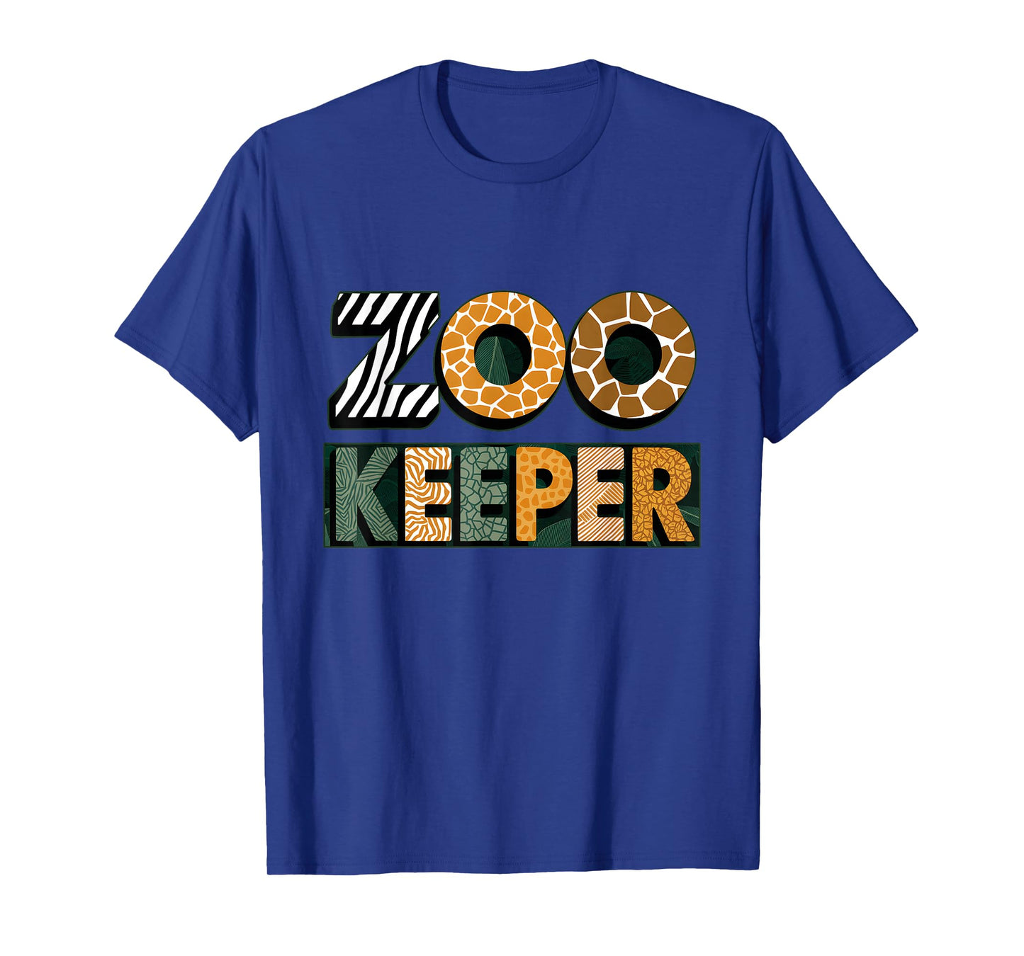 Zoo Keeper Costume Adult Halloween Party Safari Zookeeper T-Shirt