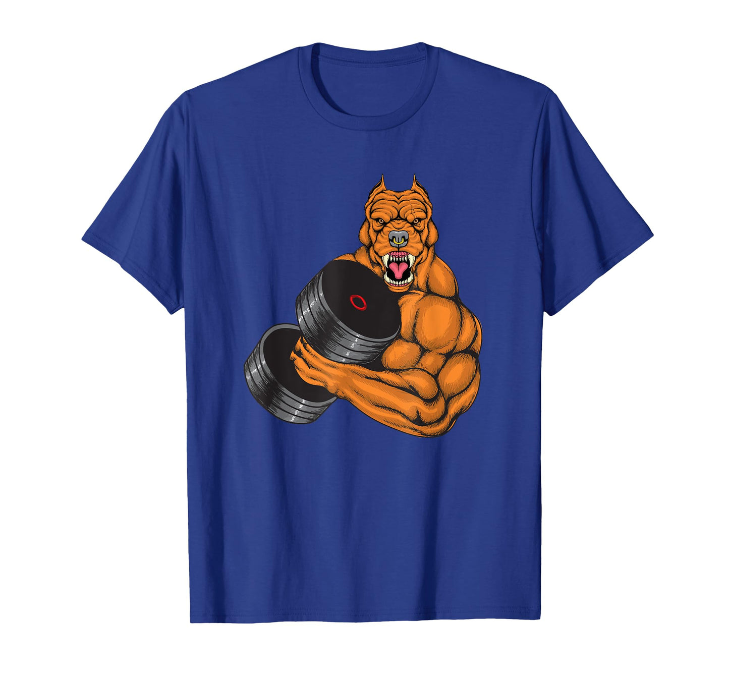 Pit Bull Gym Fitness - Weightlifting Deadlift Bodybuilding T-Shirt