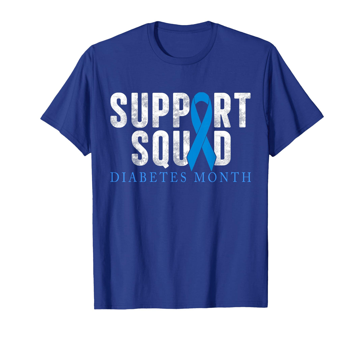 Support Squad Diabetes Awareness T1D Type 1 Men Women Kid T-Shirt