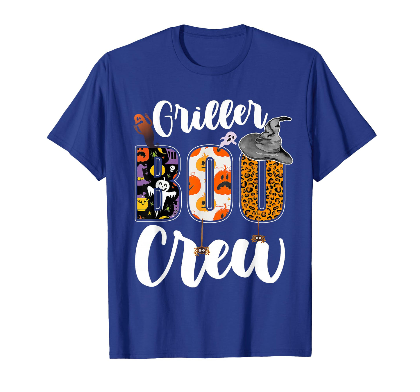 Griller Boo Crew Halloween Match Grill Chef T-Shirt