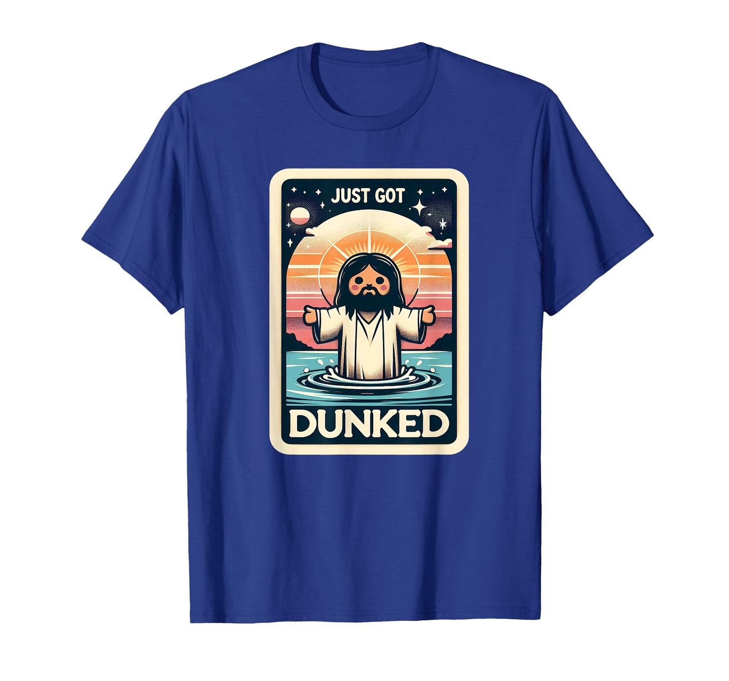 Just Got Dunked Made Christian New Jesus Kids Baptism Tarot T-Shirt