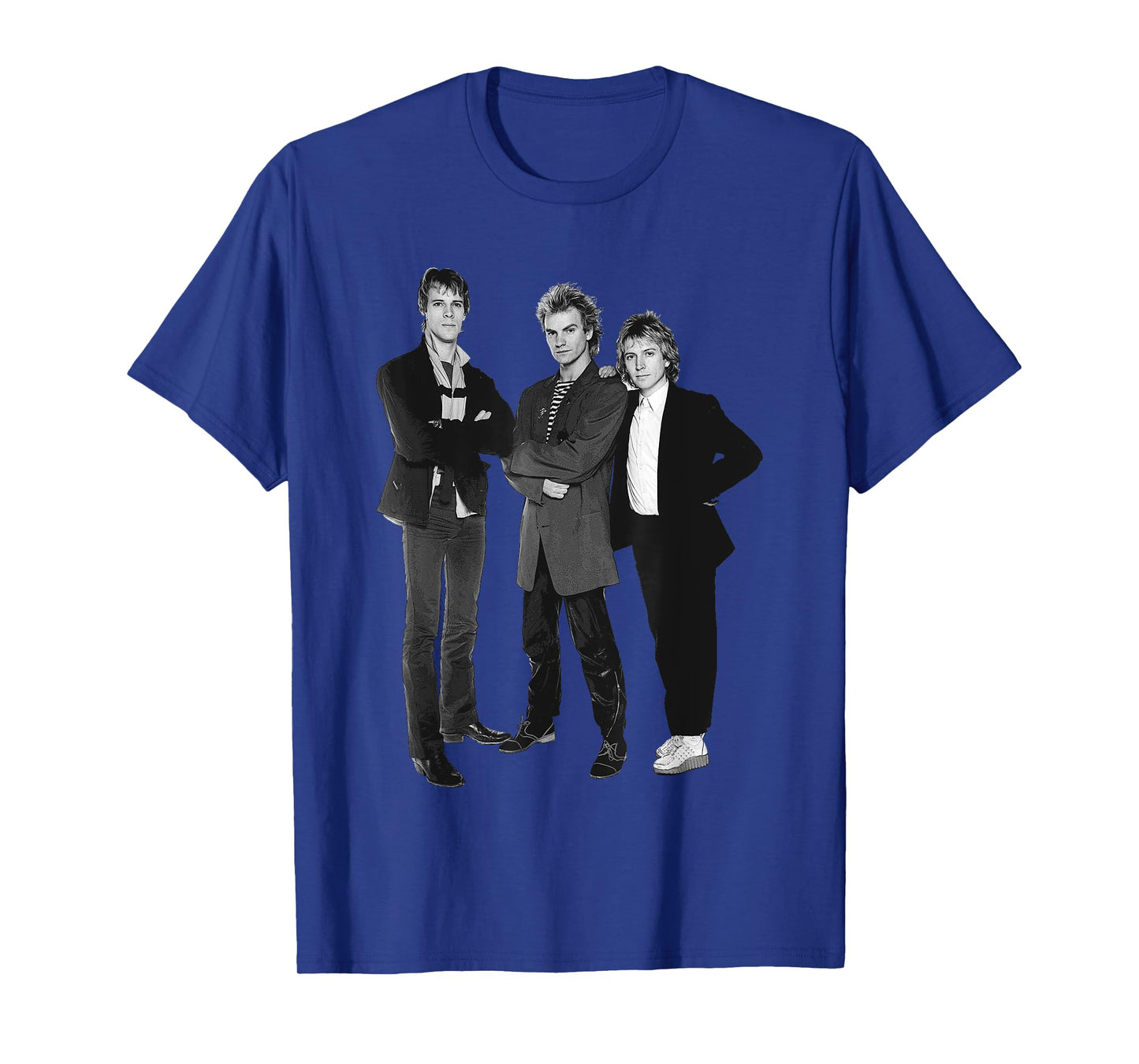 Sting Andy Summers & Stewart Copeland The Police Band Photo T-Shirt
