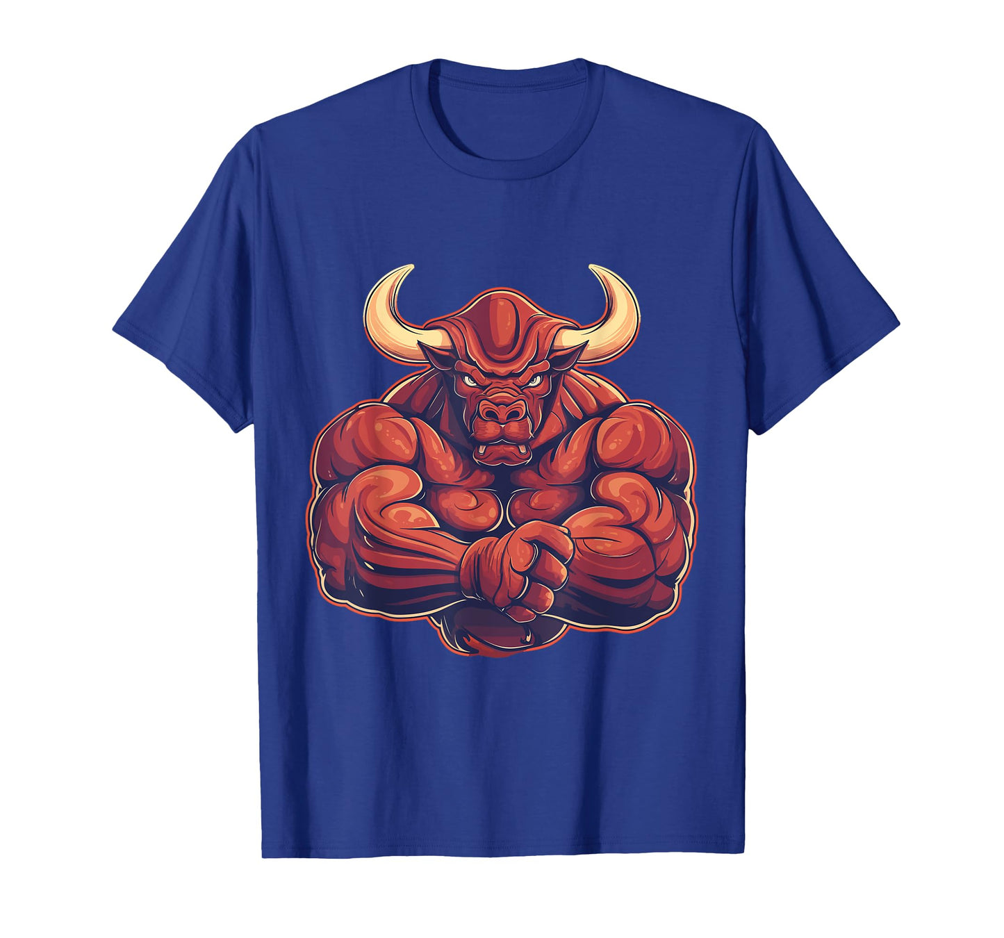 Bull, Muscular, Swole, Weightlifting, Workout, Strong, Bull T-Shirt