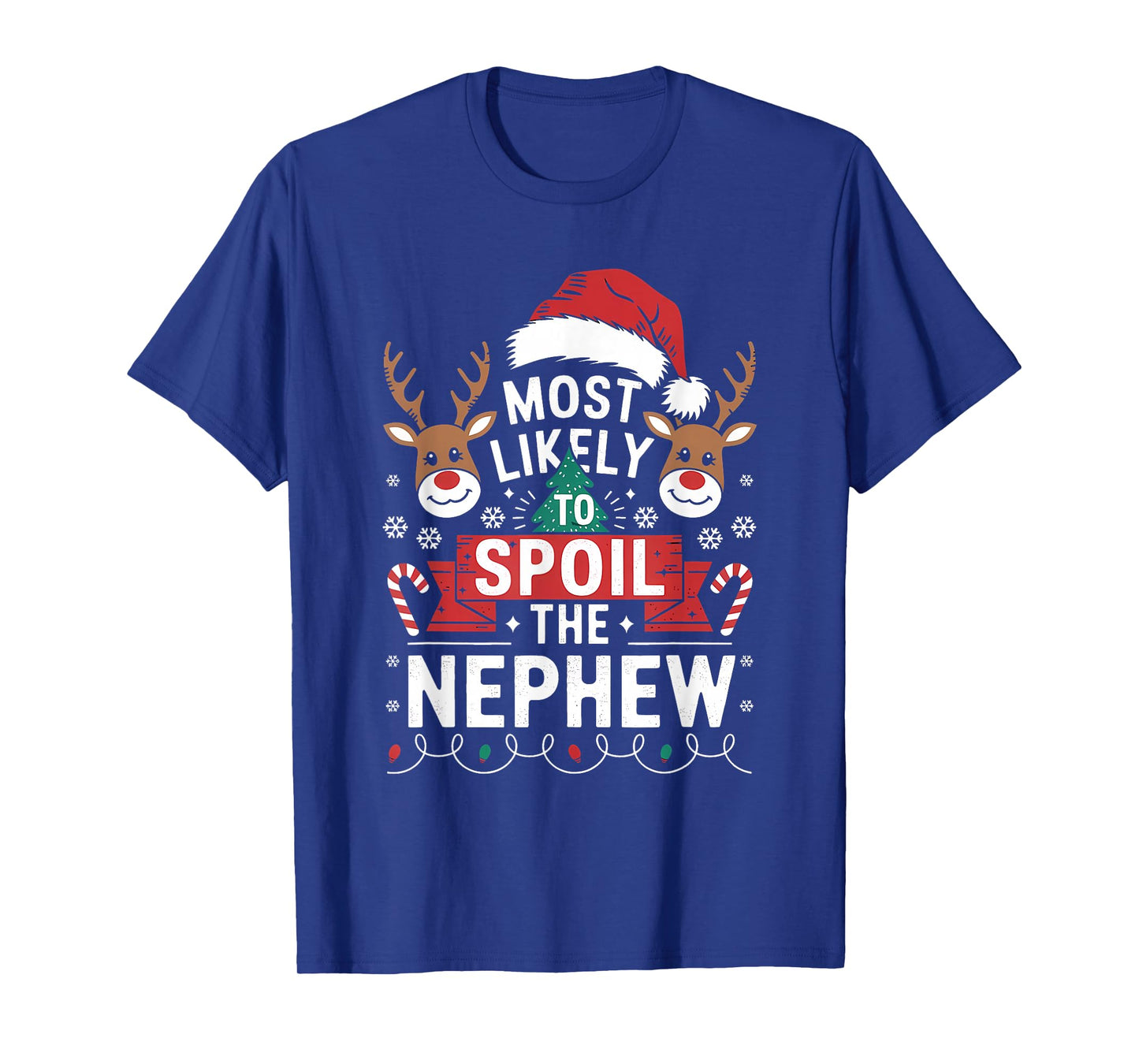Most Likely to Spoil The Grandson Christmas Party Fun T-Shirt