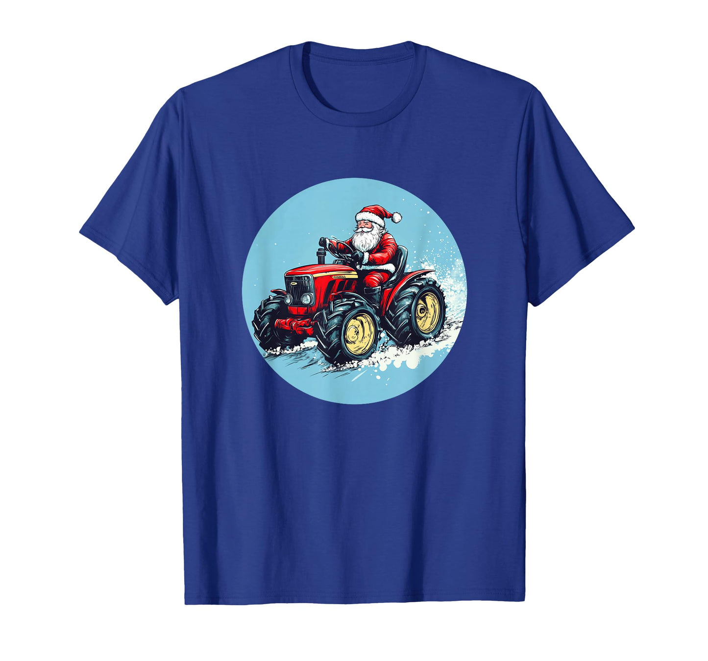 Farmer Santa Claus Plows into Christmas Fun for Season T-Shirt