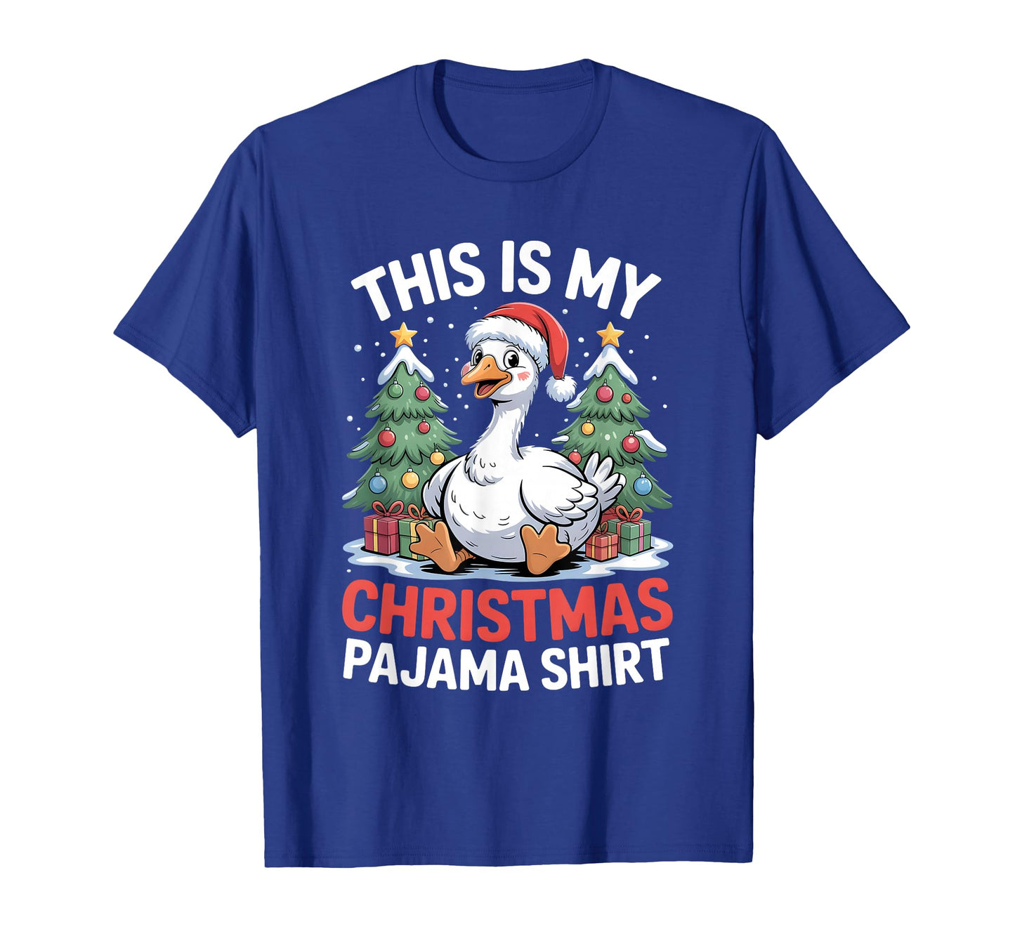 Goose This is My Christmas Pajama T-Shirt