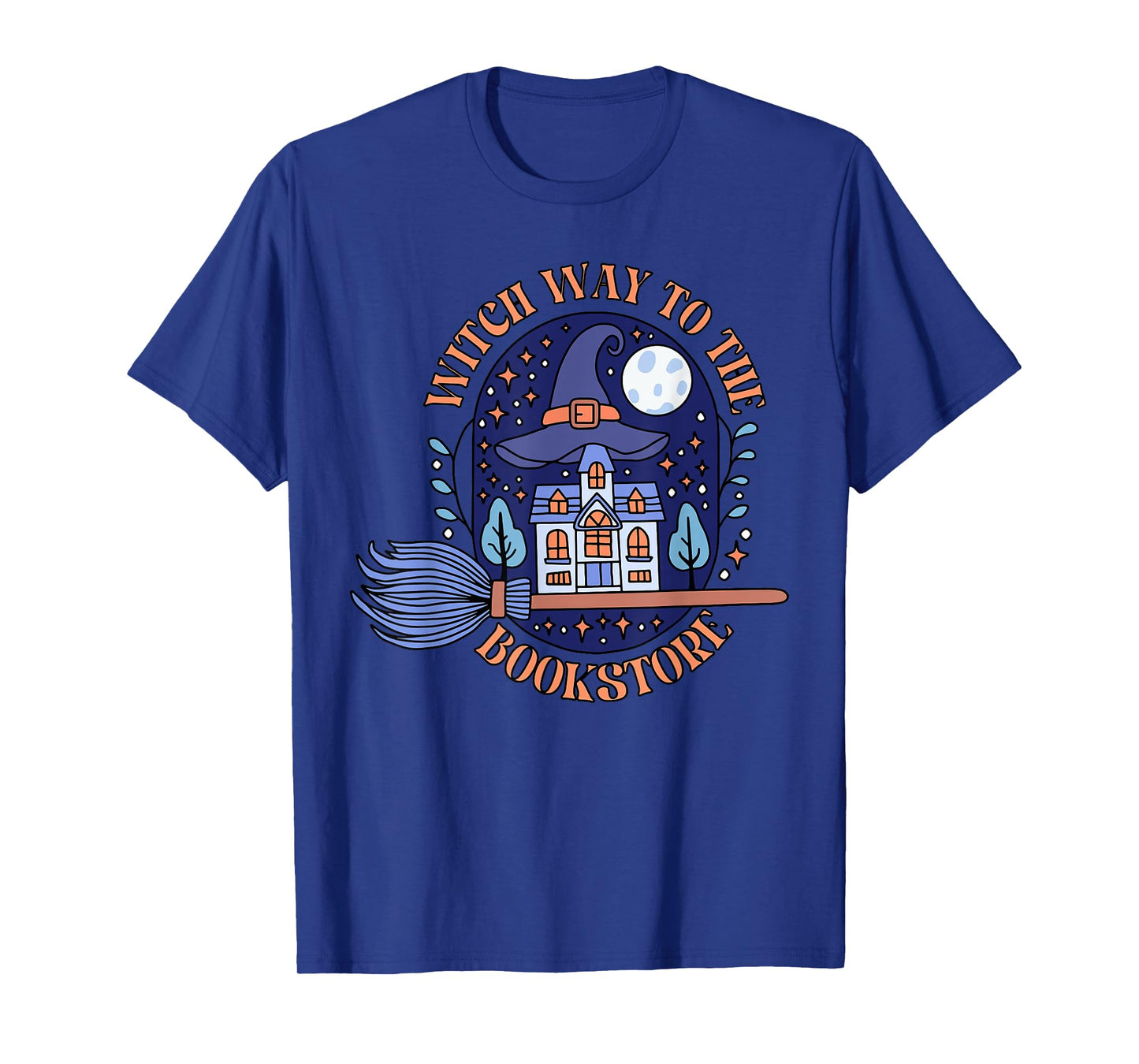 Witch Way, The Bookstore, Halloween Vibe T-Shirt