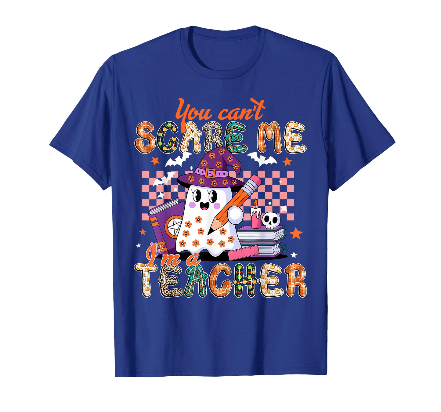You Can't Scare Me I'm A SPED Teacher Crew Squad Halloween T-Shirt