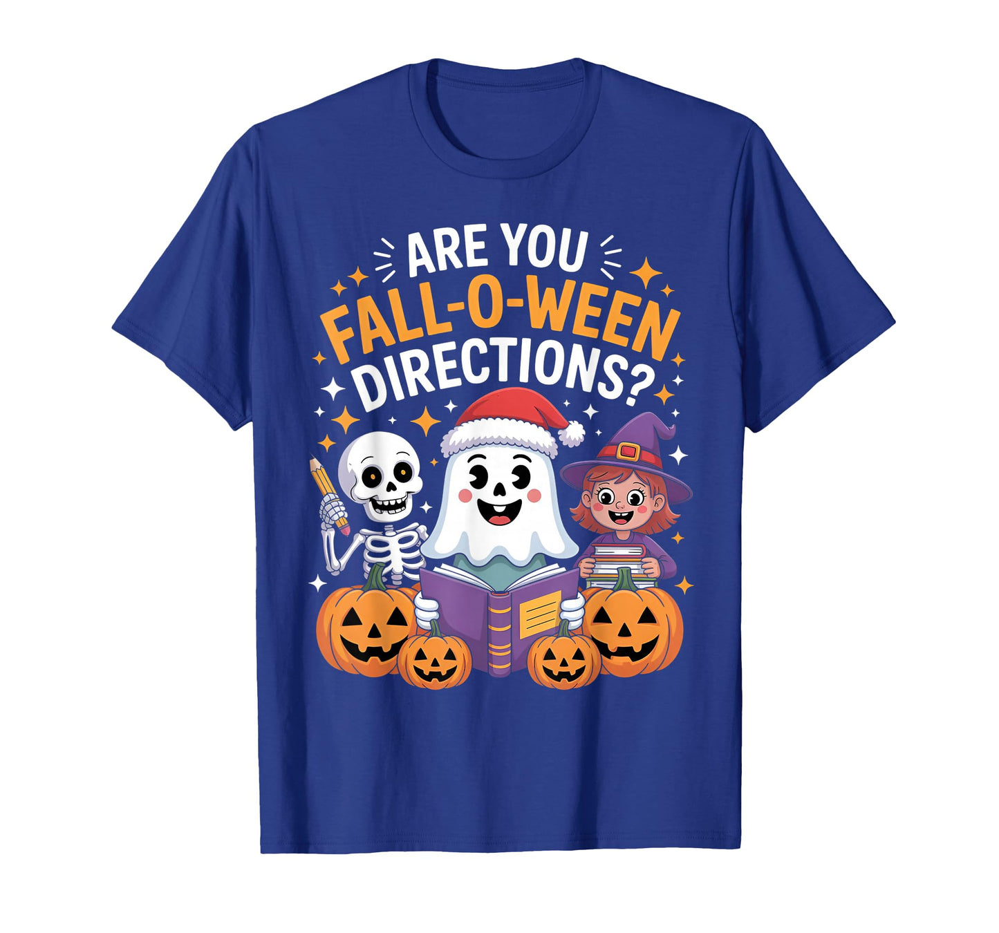 are You Fall O Ween Directions Funny Teacher Halloween Meme T-Shirt