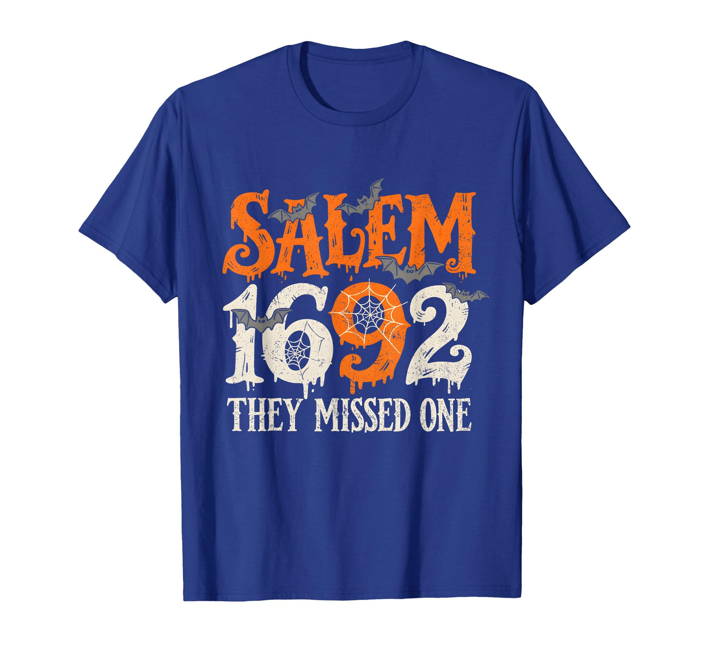 Salem 1692 Witch Trial Funny Halloween Vintage T-Shirt