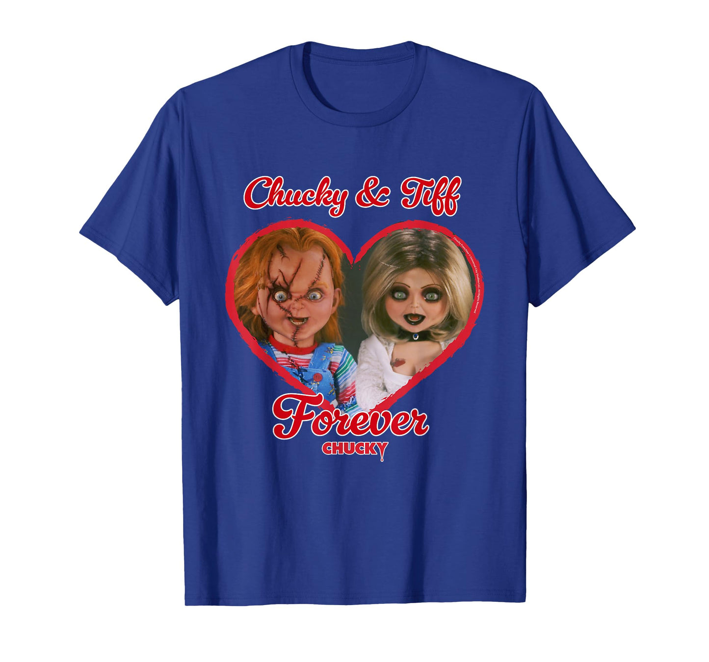 Chucky & Tiff Forever Heart T-Shirt