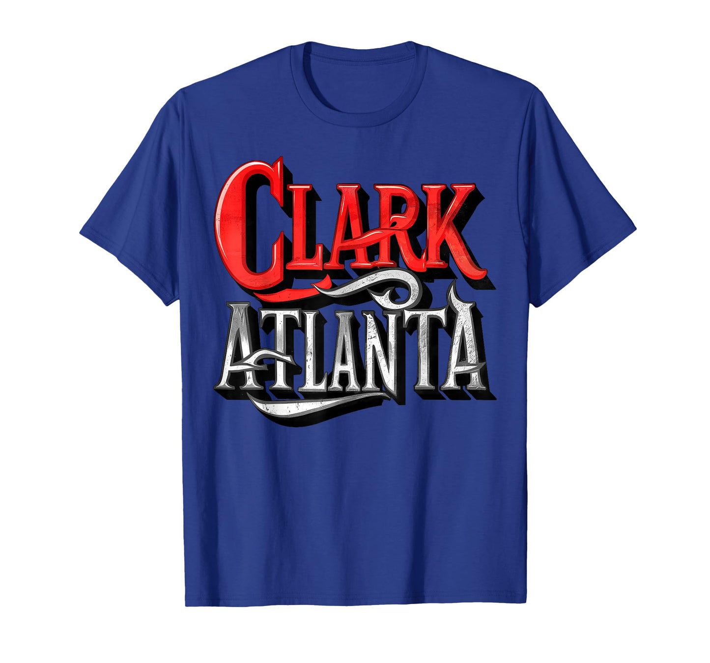 Vintage Clark & Atlanta Varsity Style T-Shirt