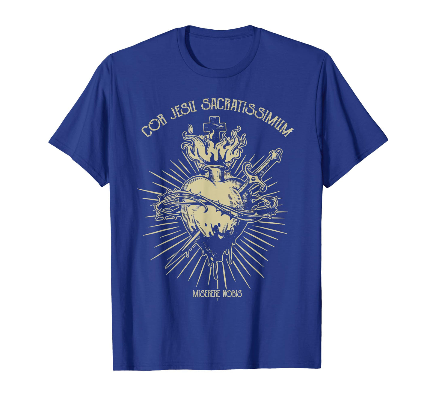 Sacred Heart Of Jesus Christian Catholic Devotion T-Shirt