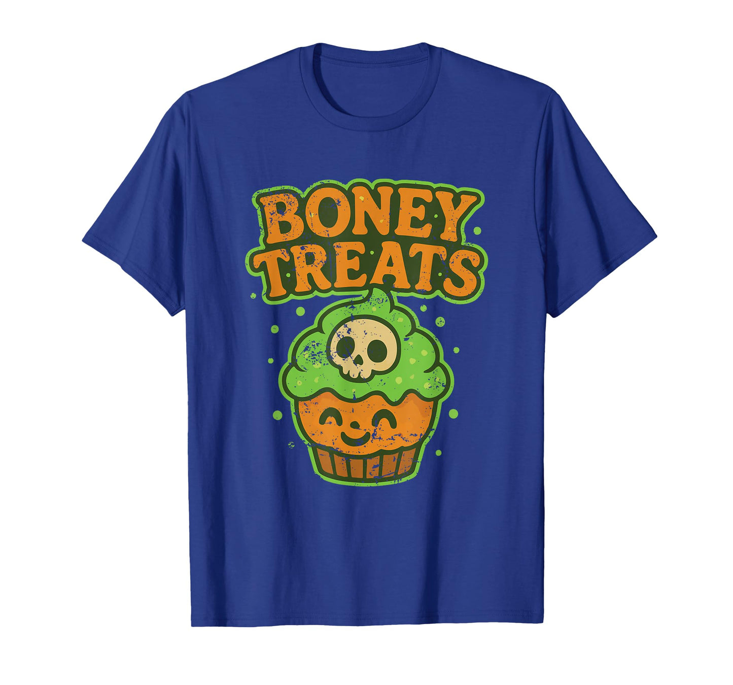 Boney Treats Skull Cupcake T-Shirt