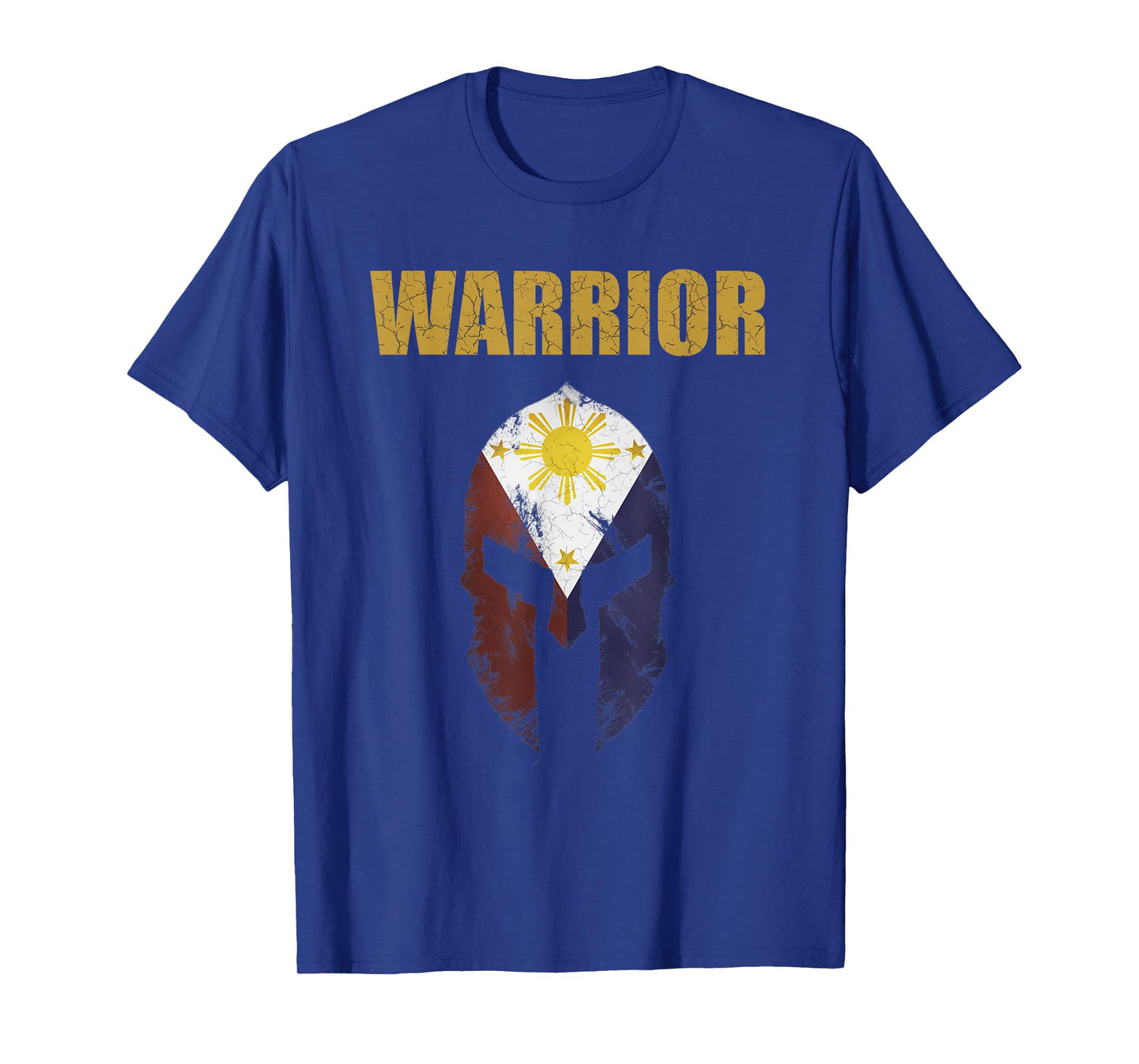 Vintage Motivational Workout Shirt-Filipino Spartan Warrior T-Shirt