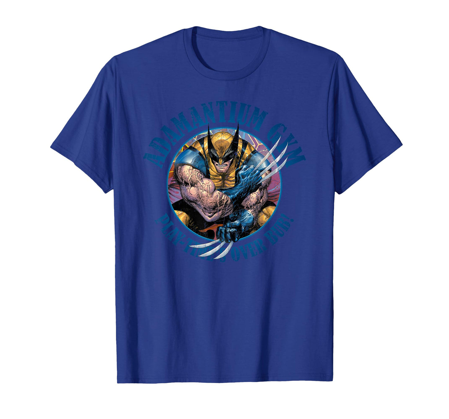 Marvel X-Men Wolverine Adamantium Gym T-Shirt