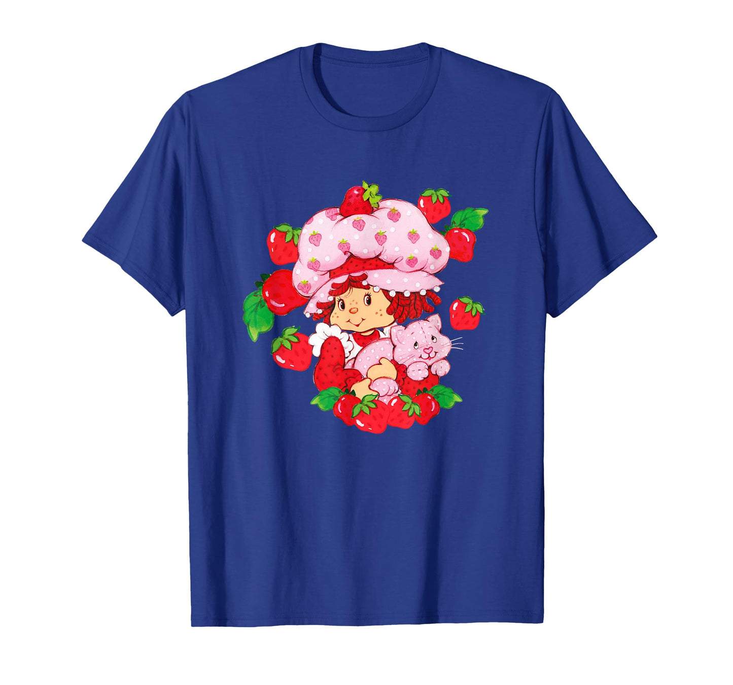 Strawberry Shortcake Custard Kitten Garden Besties T-Shirt