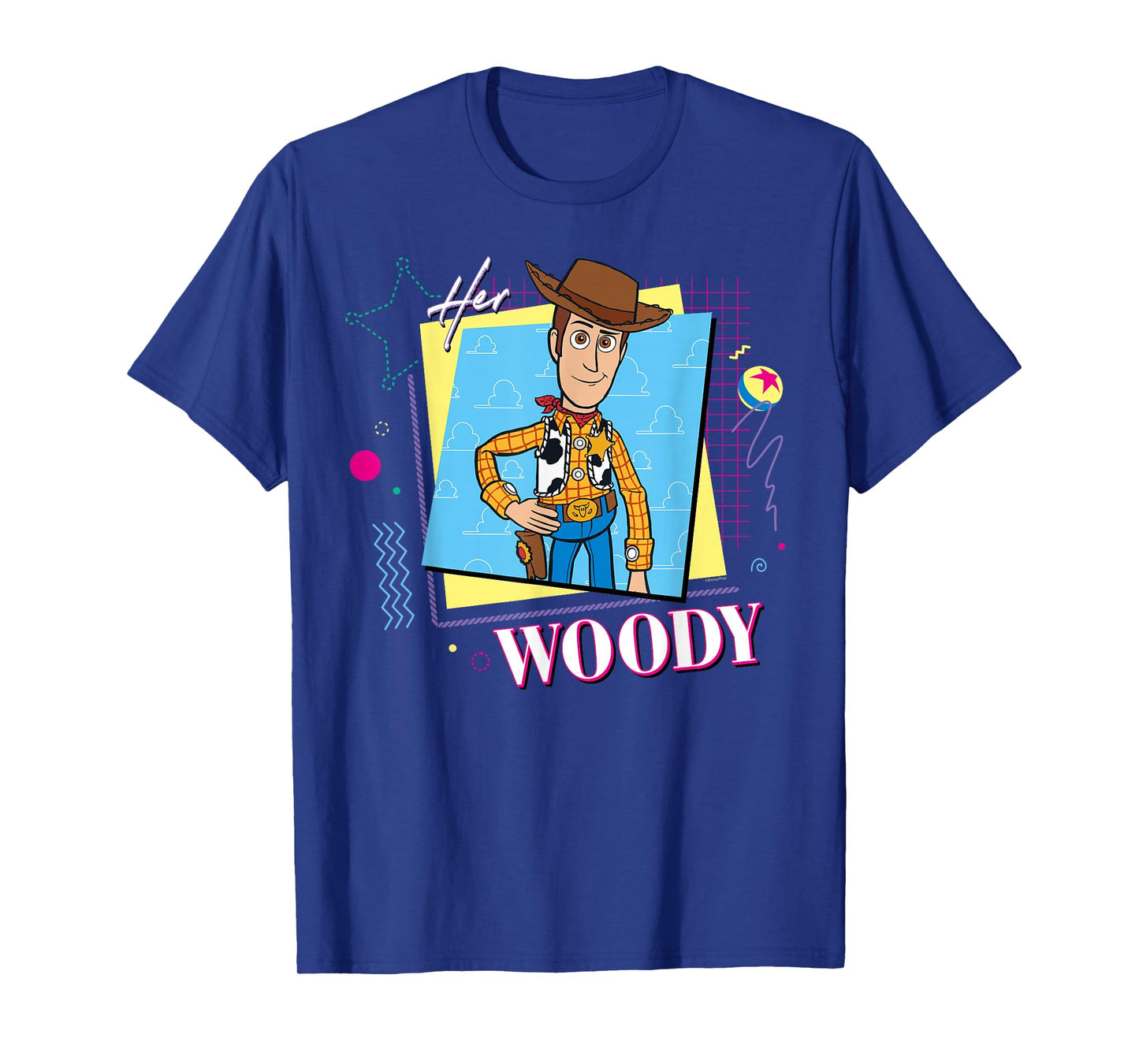 Disney and Pixar's Toy Story Couples Matching Her Woody T-Shirt