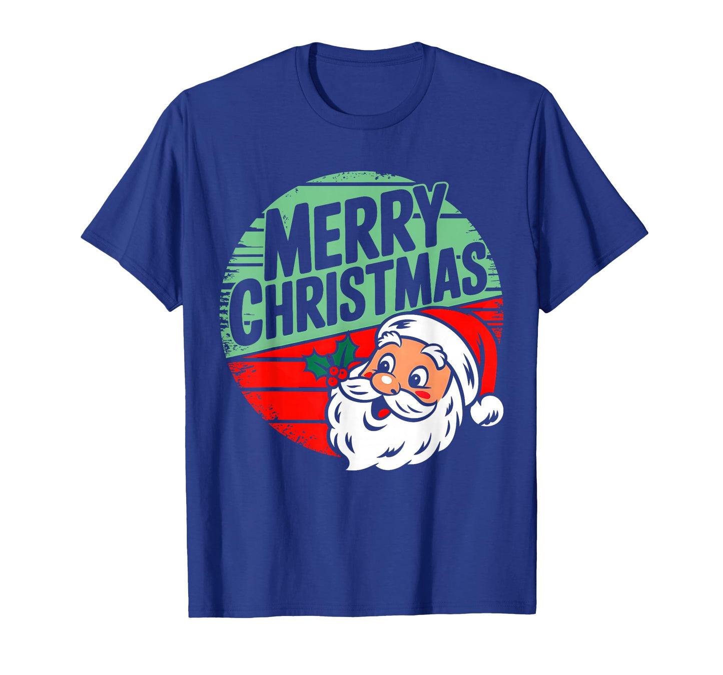 Vintage Santa Claus Merry Christmas Retro Xmas Squad Santa T-Shirt