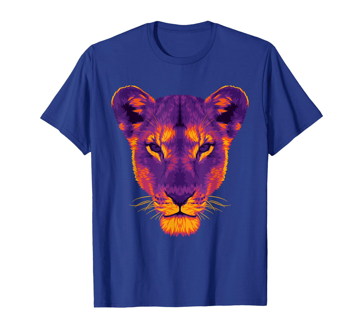 The Dark Lioness Beautiful Animal and Nature Art T-Shirt