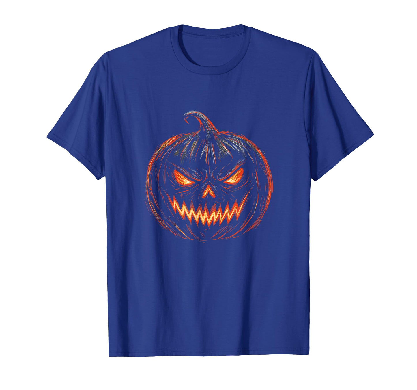 Scary Jack O’Lantern - Spooky Pumpkin Halloween Ghost T-Shirt