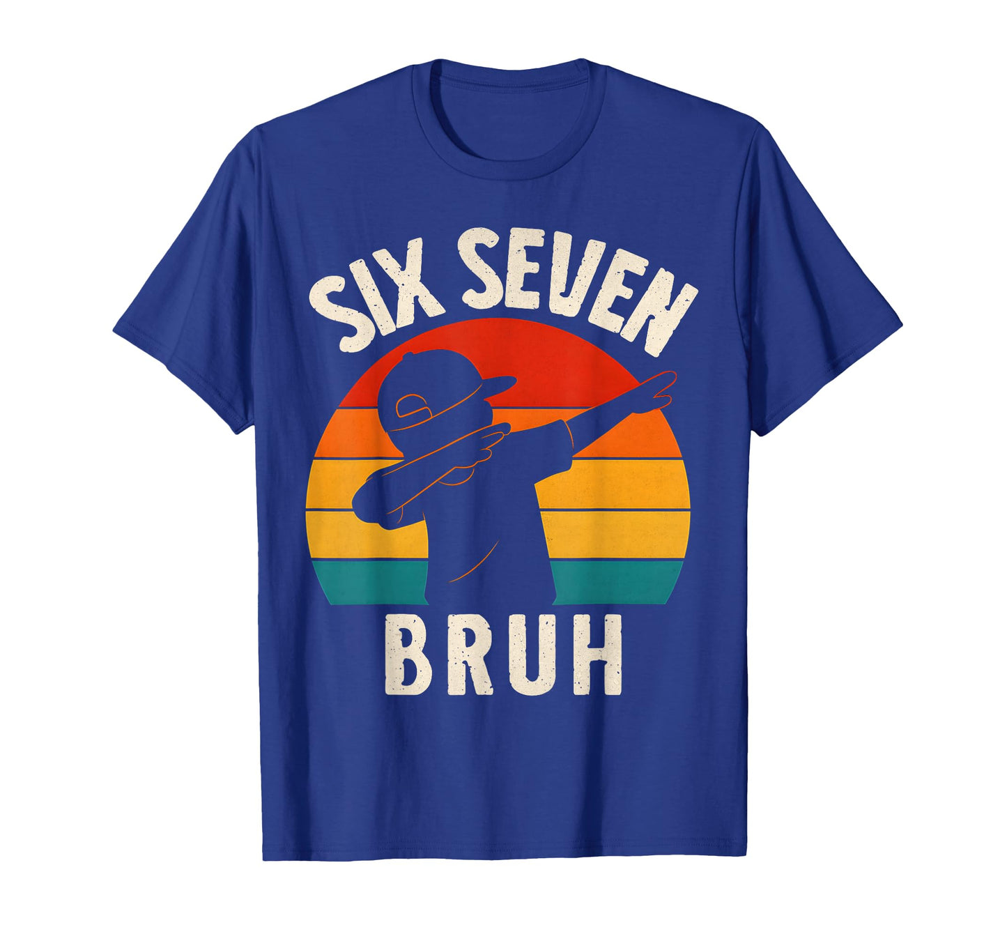 67 Meme 6 7 Numbers Dabbing Six Seven Bruh Funny Boys Kids T-Shirt