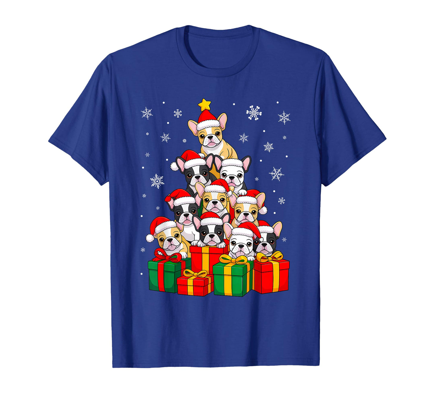 Ugly Christmas Dabbing Santa Claus Hockey T-Shirt
