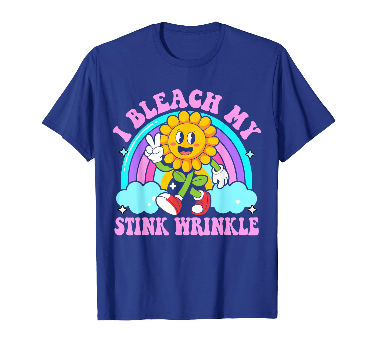 I Bleach My Stink Wrinkle Funny Sarcastic embarrassing Meme T-Shirt