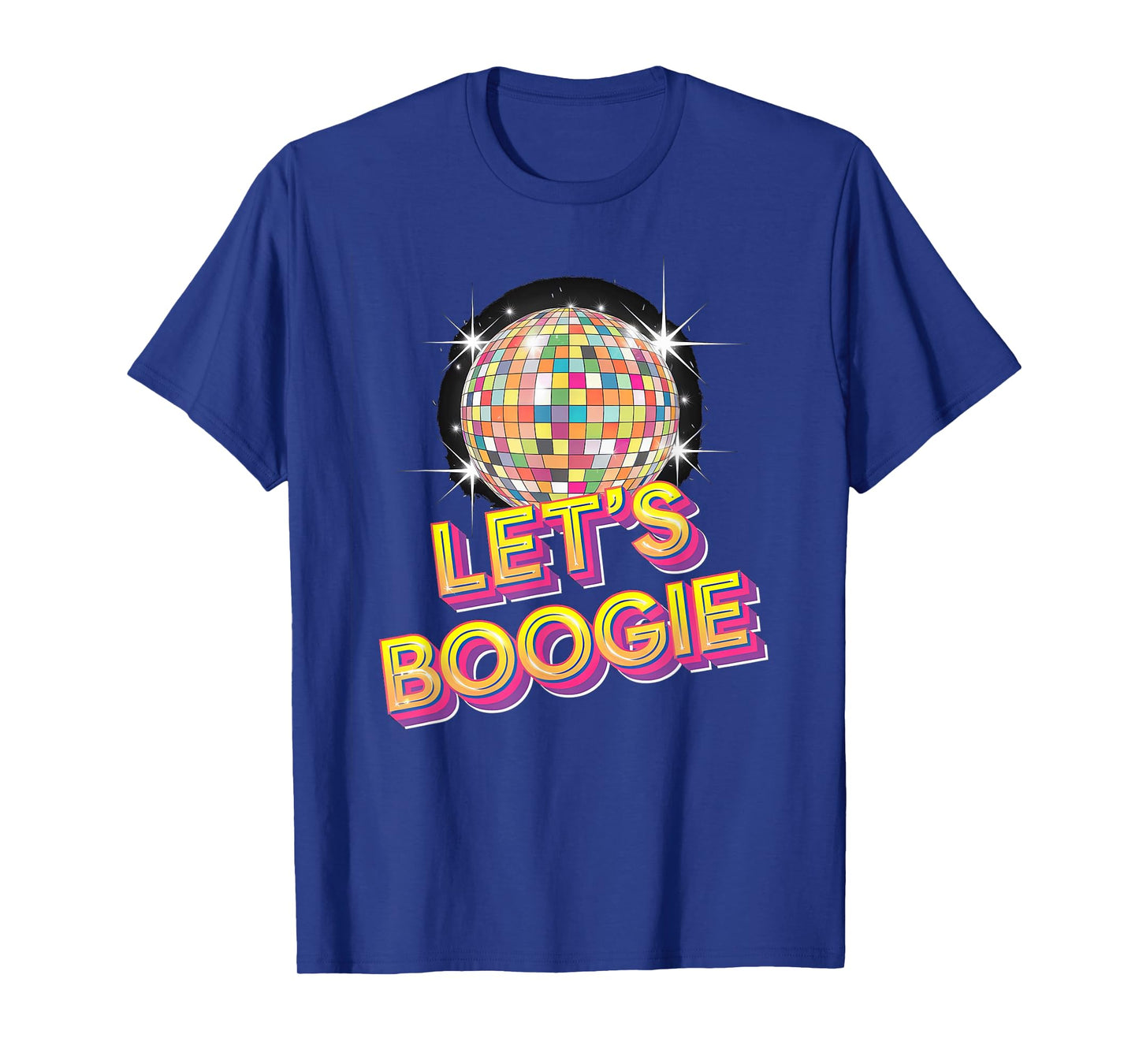 Disco Ball Vintage Retro let's boogie fever discoball party T-Shirt