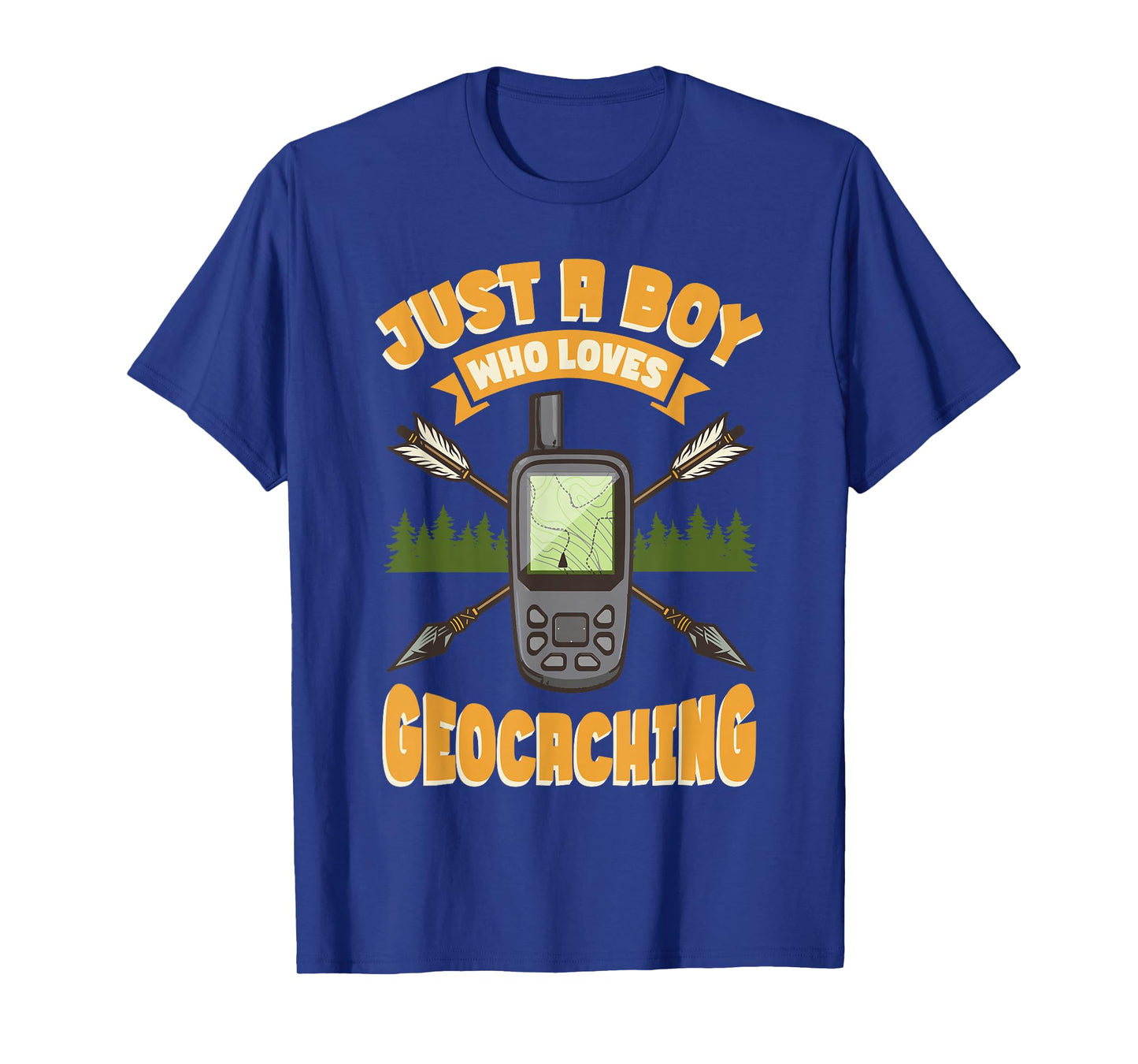 Geocache Just A Boy Who Loves Geocaching T-Shirt