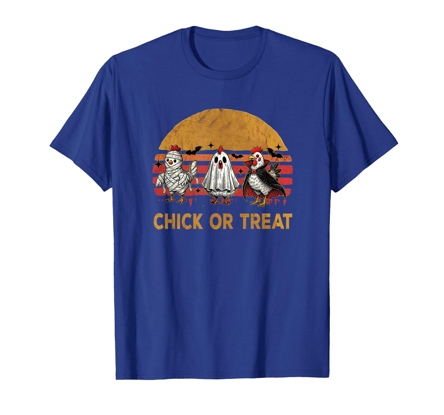 Chick Or Treat Halloween Witch Spooky Chicken Farmer T-Shirt