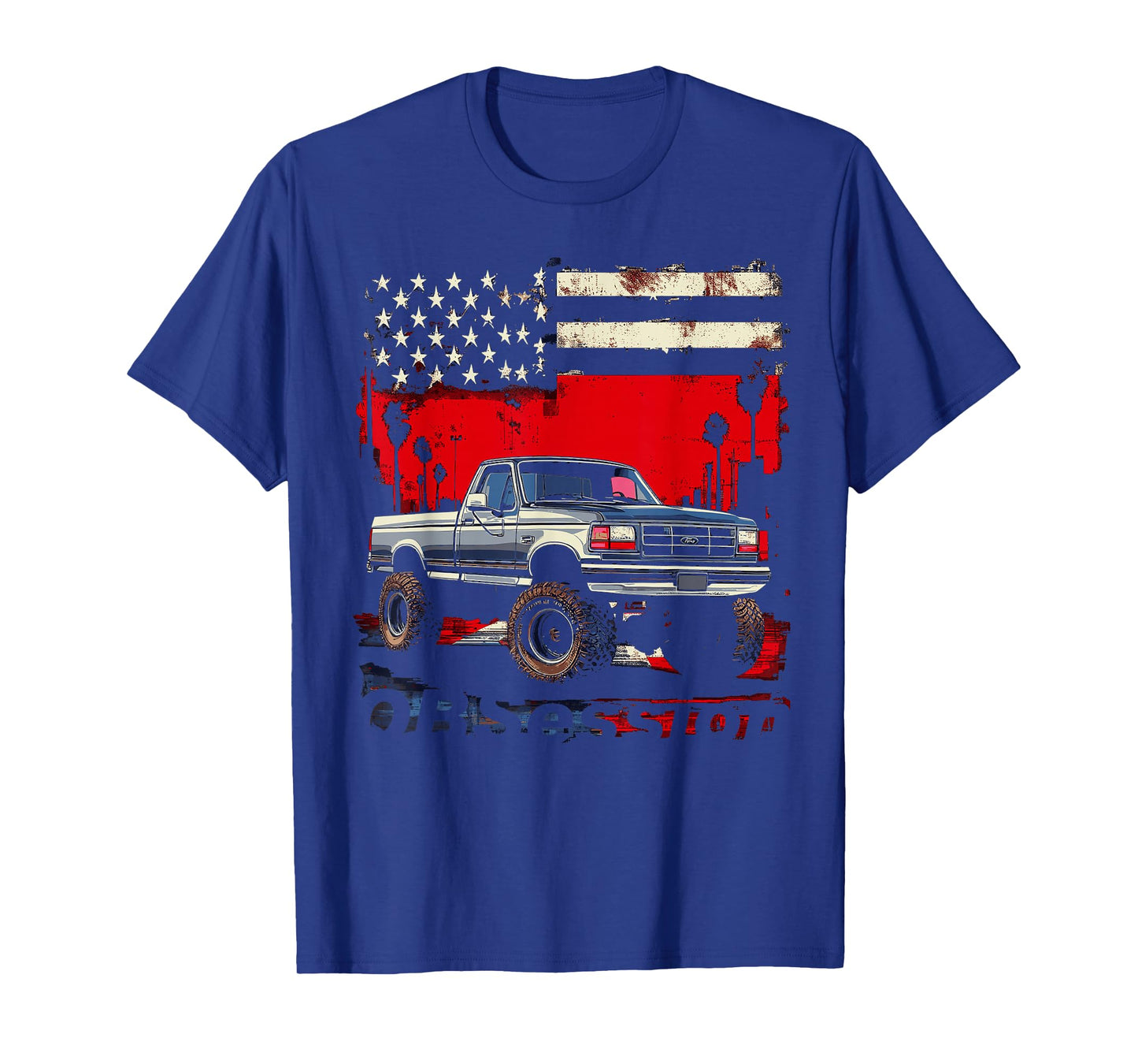 OBS Single Cab Old Body Style Retro Powerstroke Diesel Truck T-Shirt