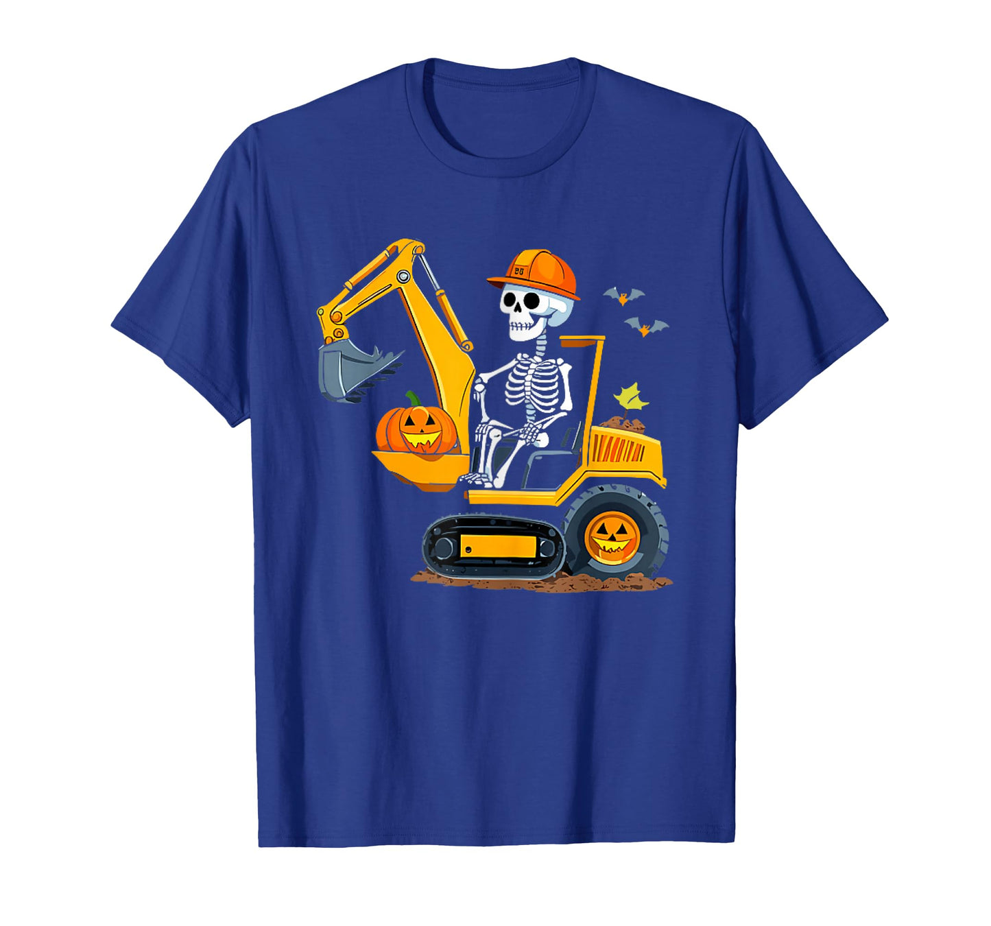 Spooky Construction Trucks Halloween Toddler Boys T-Shirt