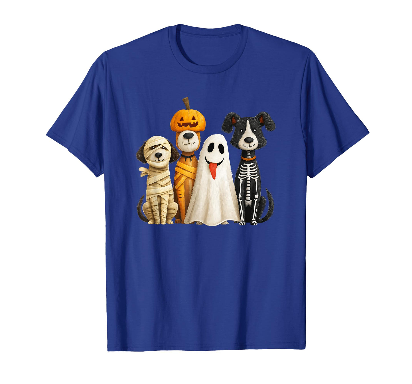 Cute Dog Boo Funny Spooky Halloween Costume T-Shirt