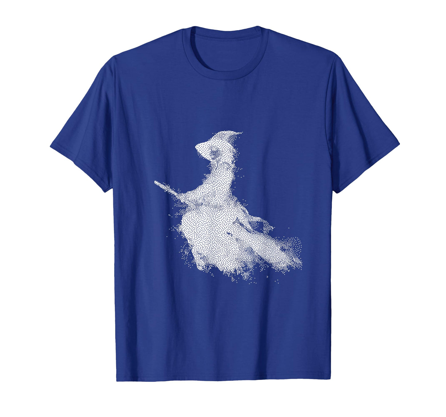 Enchanted Witch Flying Broom Halloween T-Shirt