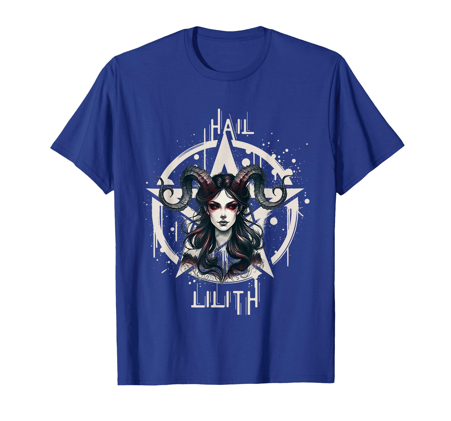 Hail Lilith Pentacle Witch First Sigma Women Black Magic T-Shirt