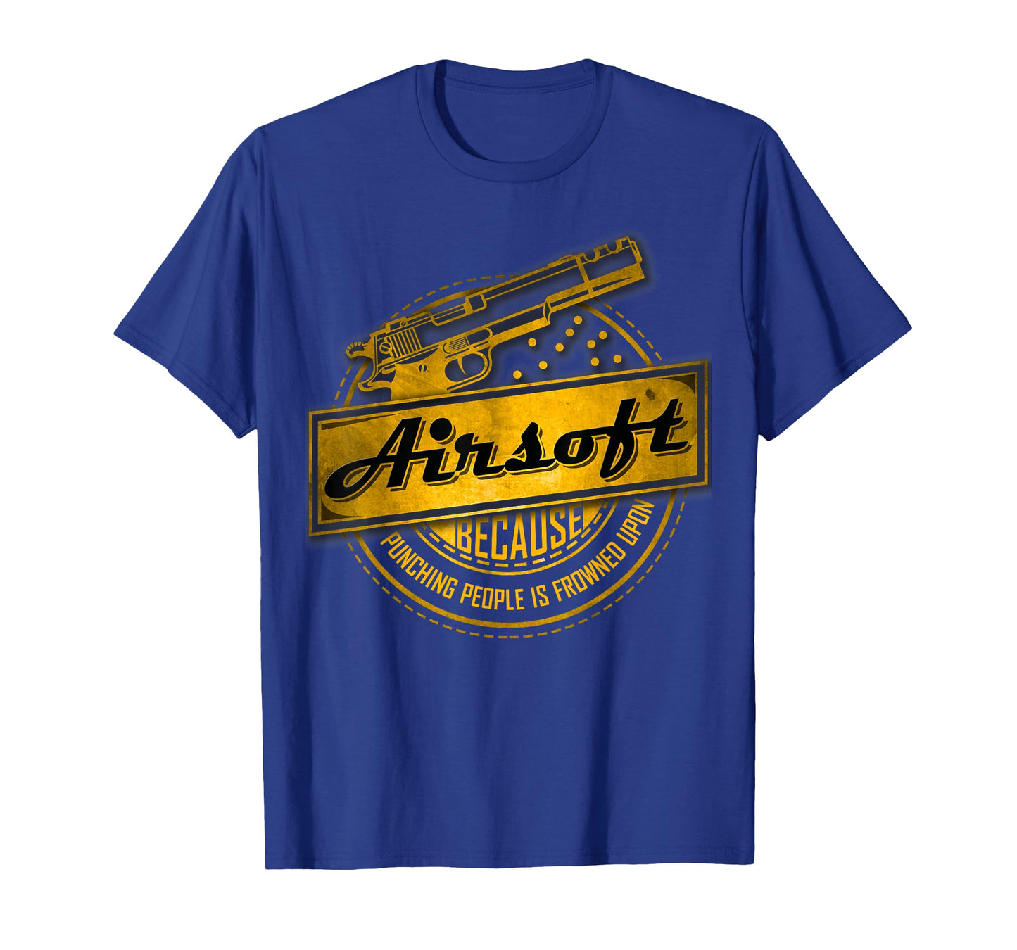 Funny Airsoft T-Shirt | Airsoft Not Punching Sports Tee T-Shirt