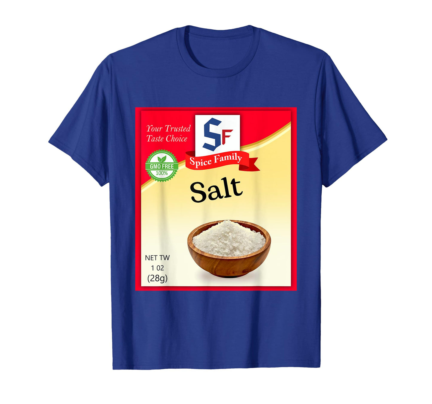 Salt Condiment Costume Holiday Spice Costumes T-Shirt