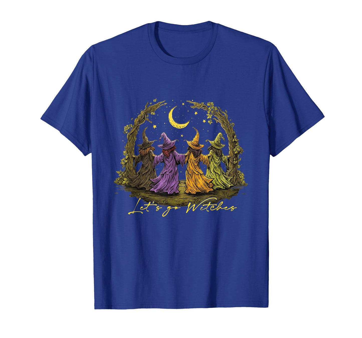 Girls Trip Funny Witch Halloween Girls Spooky Witch T-Shirt