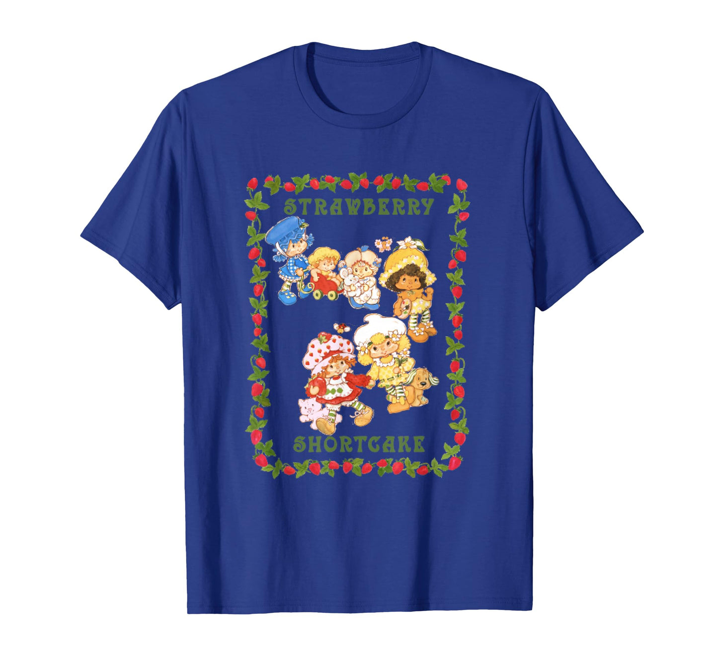 Strawberry Shortcake Vintage Berry Garden Poster T-Shirt